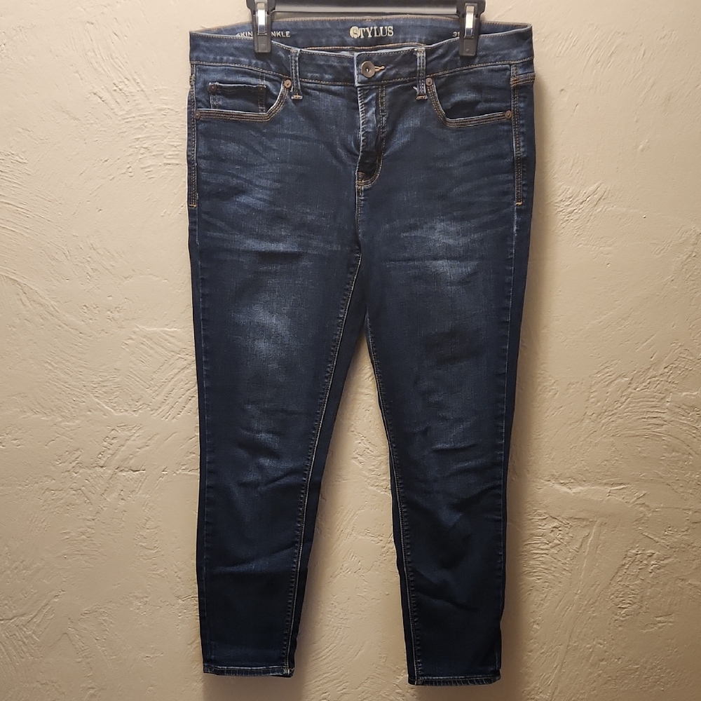 Stylus Dark Blue Skinny Jeans
